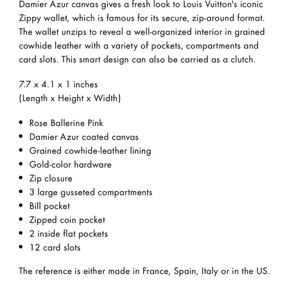 LV Zippy Wallet (light pink interior) - Picture 11 of 12